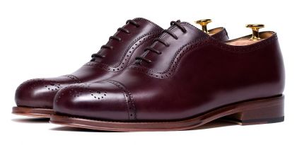 maroon oxford shoes